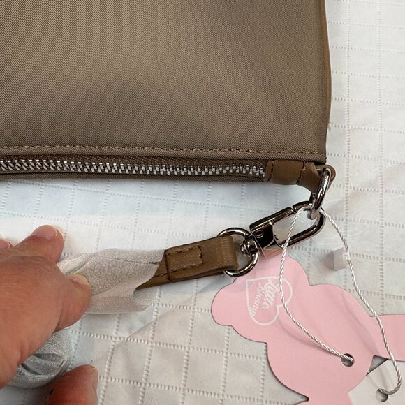 House of Little Bunny Taupe Nylon shoulder and crossbody bag Straps. New w tags - Picture 13 of 16